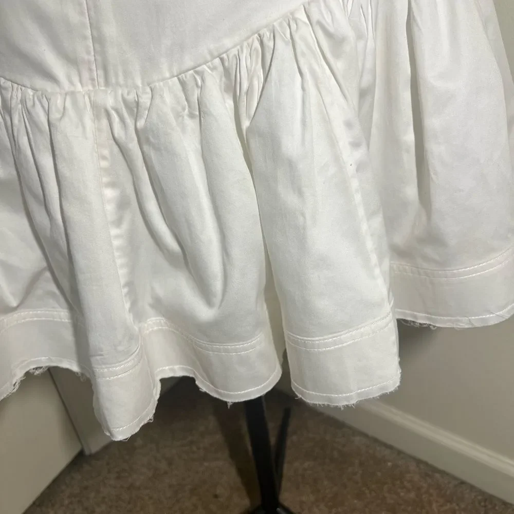 Aje Le Mempris Cut Out Ring Flip Mini Dress Size AU 12 US 8 Like New Condition